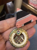 Rákosi miner's service medal, gold grade.