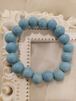 Ceramic bracelet ash blue