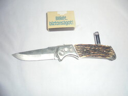 Spring knife, hunting knife - stainless