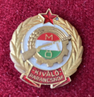 Distinguished commander worker guard badge
