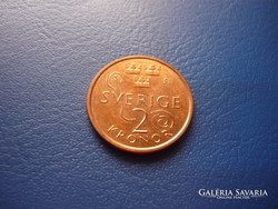 Sweden 2 kronor / 2 kronor 2016 xvi. King Gustav Károly!