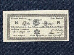 Ausztria Tíz Krajcár 1849 fantázia bankjegy (id64707)