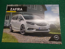 Opel Zafira brochure, car catalog
