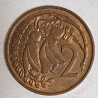 1977.  Új-Zéland 2 Cent (562)