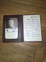 1938 lawyer's card in Gyonyoru form