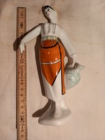 Soviet or Romanian porcelain figure