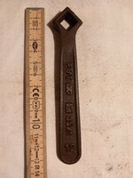 Old iron wrench