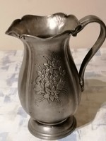 Antique tin jug