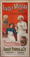 Tivoli mustár számolócédula az 1910-as évekből
