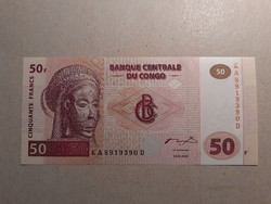 Kongói Demokratikus Köztársaság-50 Francs 2000 UNC