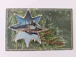 Old postcard 1911 Christmas postcard