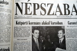 1993 October 14 / people's freedom / newspaper - Hungarian / daily. No.: 25670