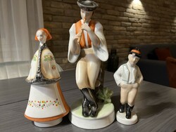 Zsolnay Hollóházi figura