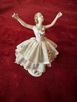 Unterweissbach Dresden Porcelán ballerina