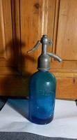 Blue half-liter soda bottle cutter