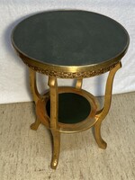 Antique French gilded round table