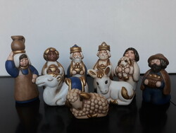 Thun ceramic Nativity figures