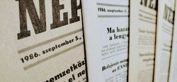 1982 november 25  /  Népszabadság  /  SZÜLETÉSNAPRA :-) Régi újság Ssz.:  23841