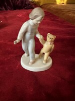 Aquincum porcelain teddy bear child