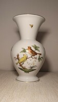 Herend rothschild patterned vase