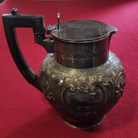 Baroque style jug with lid