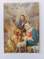 Christmas postcard 1995 postcard Bethlehem scene