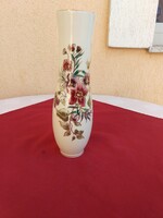 Zsolnay orchideás váza   25,5 cm,,,Hibátlan...Minimál ár nélkül..