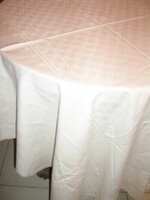 Beautiful elegant butter colored damask tablecloth
