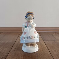 Antique royal dux little girl figure elly strobach