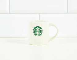 UTOLSÓ LEHETŐSÉG Starbucks mini csésze - 80 ml - kávéscsésze - eszpresszós feketés