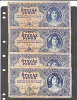 Magyarország 500 pengő 1945 FA