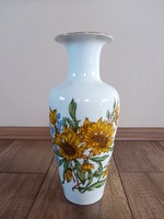 Zsolnay Napraforgó mintás porcelán váza