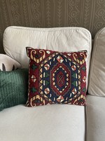 Wonderful kilim, kilim hand-knotted pillow, decorative pillow with pleasant earth tones
