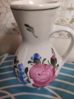 Hand painted ceramic jug