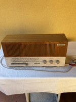 Old working grundig type 2247 radio with tube.