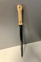 A dagger with a bone handle