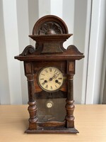 Junghans antique wooden frame wall clock r0