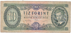 Magyarország 10 forint 1949 FA