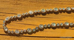 Swarovski crystal necklace and bracelet set - crystal jewelry set