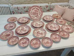 English grindley scene porcelain tableware