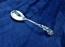 Great, antique silver tea spoon, approx. 1890!!!