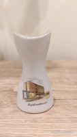 Aquicumi porcelán Hajdúszoboszló  feliratú váza