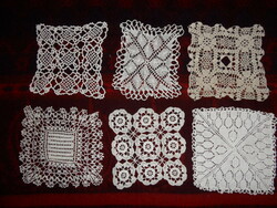 Hand crocheted lace tablecloth (6.Db.)