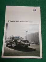 VW Passat autó katalógus,autó prospektus