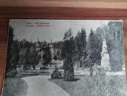 Lwów, Lemberg, Ukrajna, Kilinski's Park, 1910-es év körüli, postatiszta