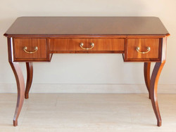 Biedermeier Curved Leg Writing Desk [A-04]