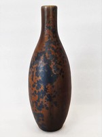 Matte crystal glaze unmarked (Wendelin Stahl?) Ceramic vase