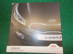 Kia cee'd car catalog, car brochure