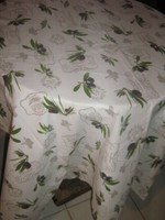 Beautiful olive provence tablecloth