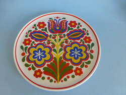 Hollóháza matyó pattern decorative plate